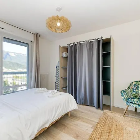 Superbe : Parking Gratuit + Fibre Wifi + Balcon Daire Grenoble
